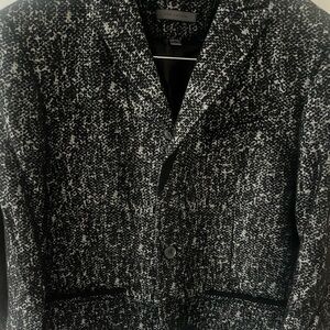 John Varvatos Monochrome Textured Jacket 48EU. 38R